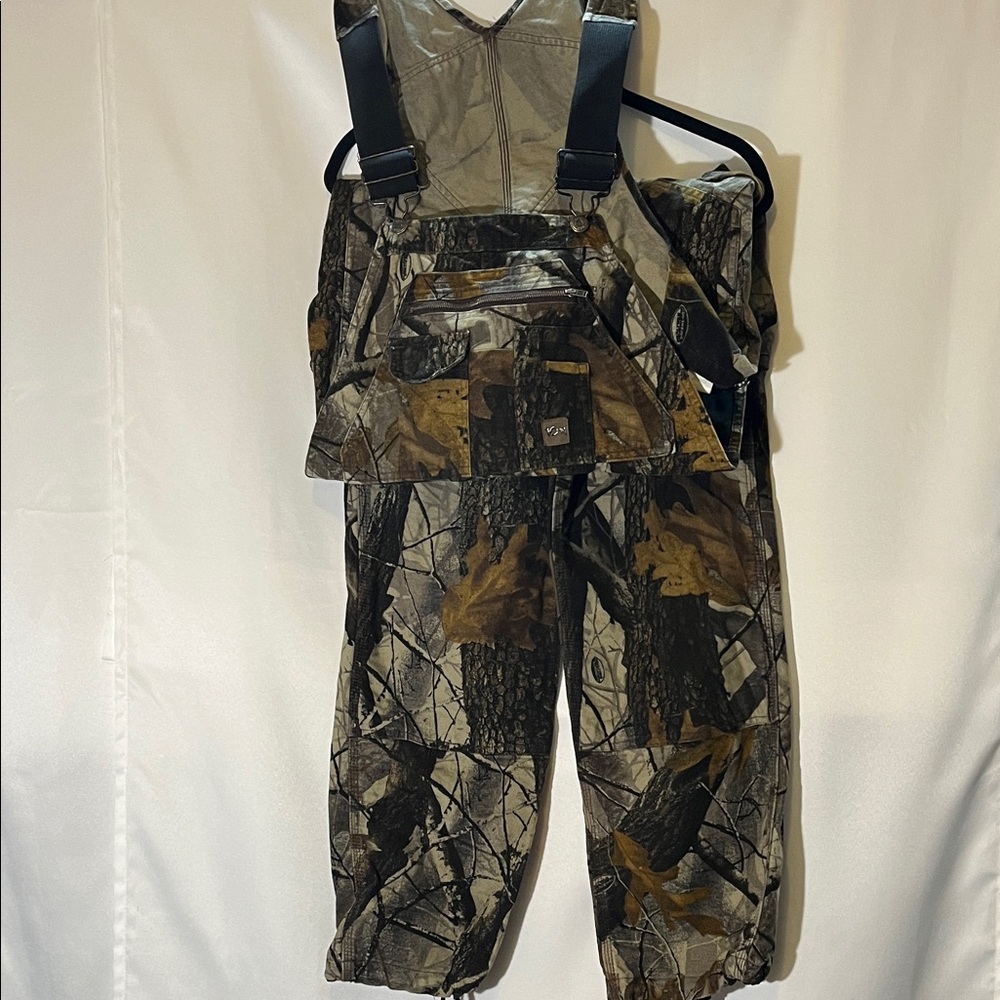 10X Brand Camouflage Men’s Hunting Overalls with Suspenders